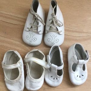 Genuine soft leather infant shoes